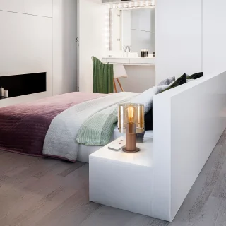 Lámpara Sobremesa Cobre-Ambar Venize Schuller