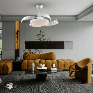 Ventilador Techo Blanco Dim Enzo Schuller