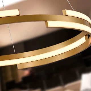 Lámpara Colgante Oro Ciclos Schuller