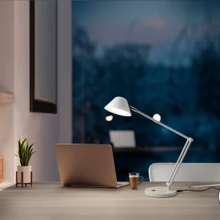 Lámpara Sobremesa Blanco Taros Schuller