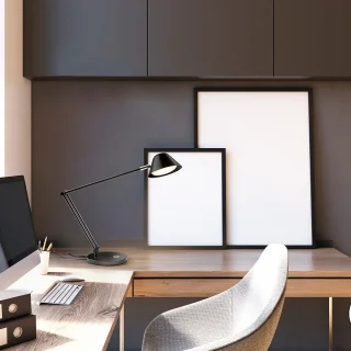 Lámpara Sobremesa Articulada Negro Taros Schuller