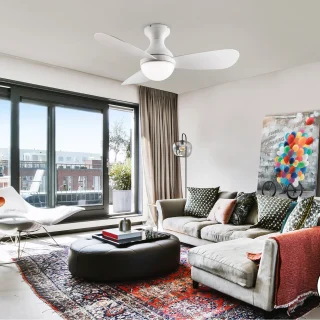 Ventilador de Techo Blanco Motor DC Vito Schuller