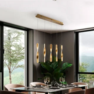 Lámpara Techo Twist-Lampara 5l Oro Schuller