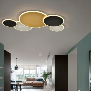 Plafón de Techo Oro Negro Umbra Schuller