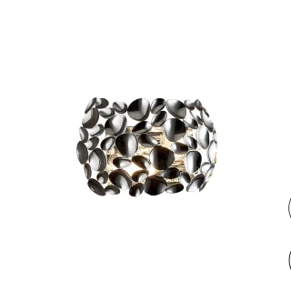 Aplique 2 Luces Cromado Narisa Schuller