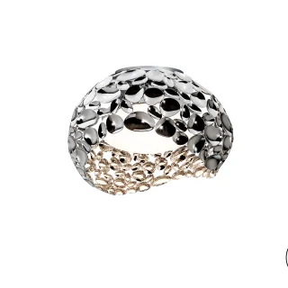 Plafón 5 Luces Cromo Narisa Schuller