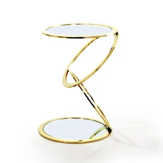 Mesa Auxiliar Aros Oro Ø45 Schuller