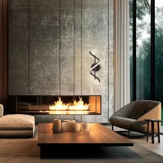 Aplique Negro Boa Schuller