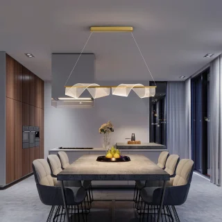 Lámpara de Techo Velas Oro Schuller