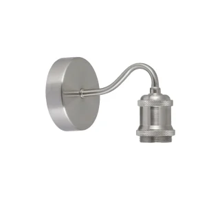 Aplique 1 Luz Elkan Niquel Satinado E-27 | AJP/Alemar | 60172