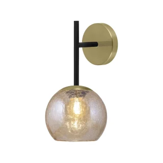 Aplique Cacela Latón-Ámbar | AJP / Alemar | Ref: 11740 | LUZGURU