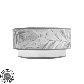 Aplique Camerun Blanco/Gris: Iluminación moderna y elegante para tu hogar