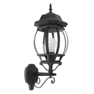 Aplique Exterior Caelum Negro: Iluminación elegante y resistente | luzguru.com