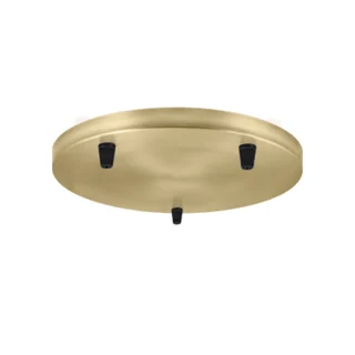 Base Redonda Latón 20cm | AJP / Alemar PERSONALIZA | Ref: 60458 | LUZGURU