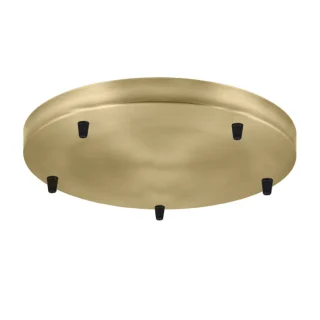 Base Redonda Latón 40cm | AJP / Alemar PERSONALIZA | Ref: 60460 | LUZGURU