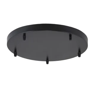 Base Redonda Negra 5L | AJP / Alemar PERSONALIZA | Ref: 60313 | LUZGURU