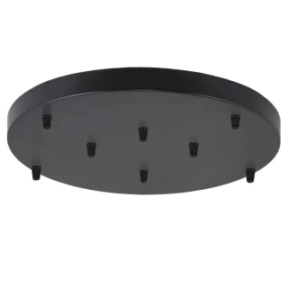 Base Redonda Negra 50cm | AJP / Alemar PERSONALIZA | Ref: 60463 | LUZGURU