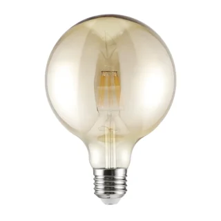 Bombilla LED Globo Ámbar 8W E27 - AJP/Alemar | FS0064