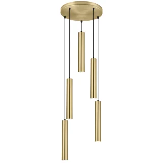 Colgante 5 Luces, Latón | AJP / Alemar Antia | Ref: 11748 | LUZGURU