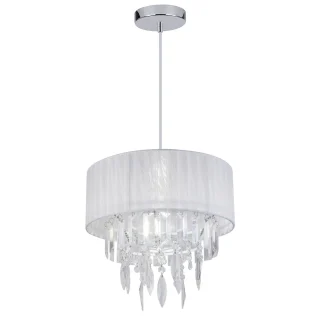 Colgante Capel Blanco Ø30cm 60W E27 | AJP/Alemar | 10734