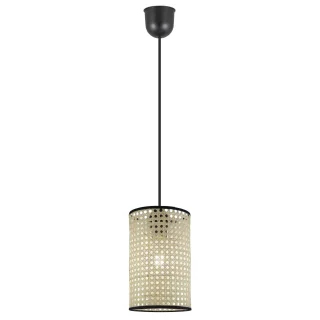 Colgante DAFNE Natural Rejilla 1x60W E-27 | AJP / Alemar | 60229