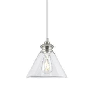 Colgante Keta Niquel Satinado 1x60W E-27 | AJP / Alemar | 10203