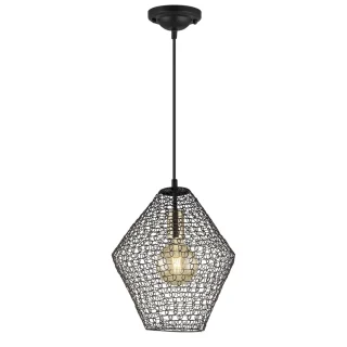 Colgante Masai Negro 1x60W E-27 | AJP / Alemar | 10749