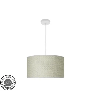 Colgante Moderno Blanco | Fabrilamp / Abrila MODA | 40x40cm | Ref: 212494051 | LUZGURU