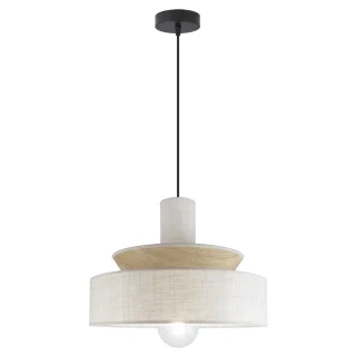 Colgante Mohana Lino Tostado | AJP / Alemar | Ref: 11768 | LUZGURU