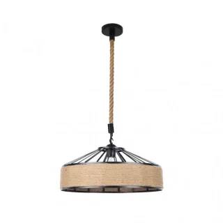 Colgante Rústico Negro | Fabrilamp / Abrila CAֳ‘A | 30cm | Ref: 151993009 | LUZGURU