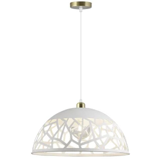 Colgante Sito Blanco 1x60W E-27 | AJP / Alemar | Ref: 11281 | LUZGURU