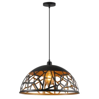 Colgante Sito Negro/Oro | AJP / Alemar | Ref: 11282 | LUZGURU