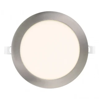 Downlight Obsidiana 24W 4000K Níquel: Iluminación LED redonda eficiente