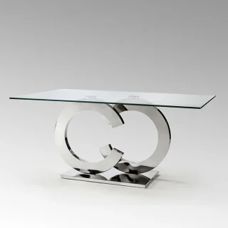 Mesa Comedor Acero Casandra Schuller