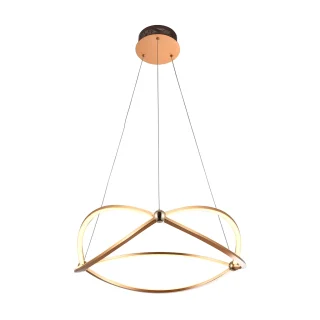 Lámpara Led Oro Rosa Ocellis Schuller