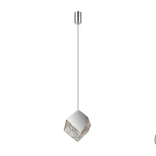 Lámpara Colgante Cromo Priscila Schuller