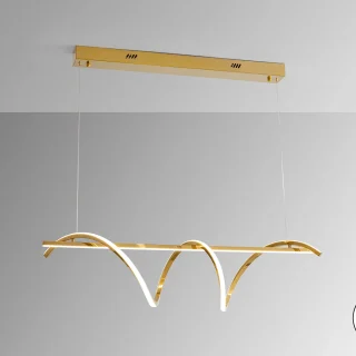 Lámpara Colgante Oro Asure Schuller