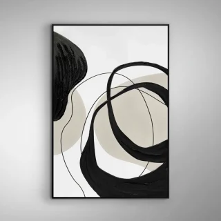 Cuadro Acrílico Abstracto Actio I Schuller