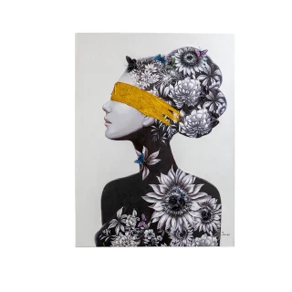 Cuadro Acrílico Abstracto Perfil II 90x120 Schuller