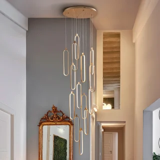 Lámpara Colgante Oro Rosa Colette Schuller