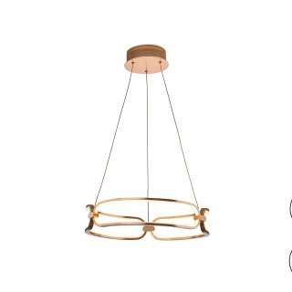 Lámpara Led Oro Rosa Colette Schuller