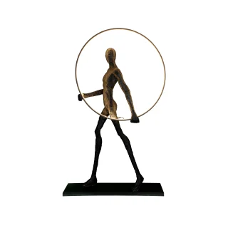 Figura Caminante Negra 218cm | Schuller Caminante | Ref: 779830 | luzguru.com