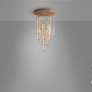 Lámpara Colgante Oro Rosa Colette Schuller