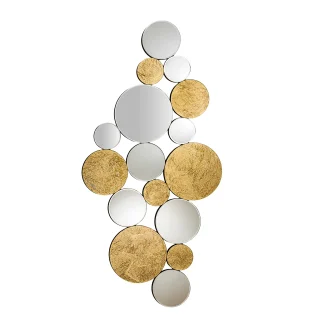 Espejo Círculos Pan de Oro Cirze Schuller