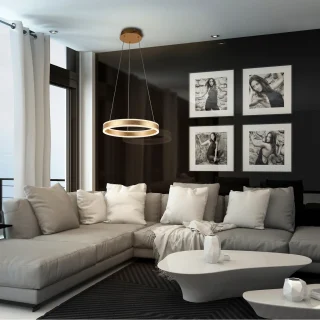 Lámpara Led Oro Helia Schuller