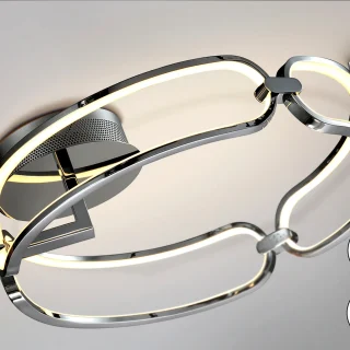 Plafón LED Ø47 Cromo Colette Schuller