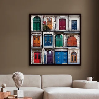 Cuadro Fotografía Portales 100x100 Schuller