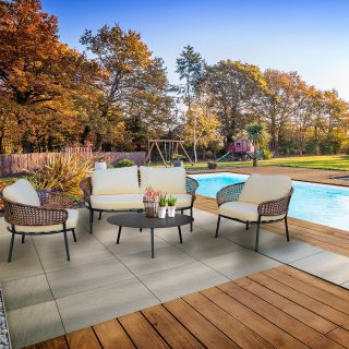 Conjunto Salón Exterior Barlac | Schuller | Ref: 835725 | luzguru.com