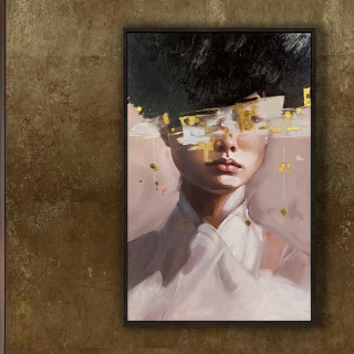 Cuadro Oleo Abstracto Ella Schuller