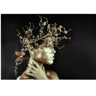 Foto Mujer Dorada 150x100 Schuller